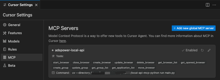 Cursor