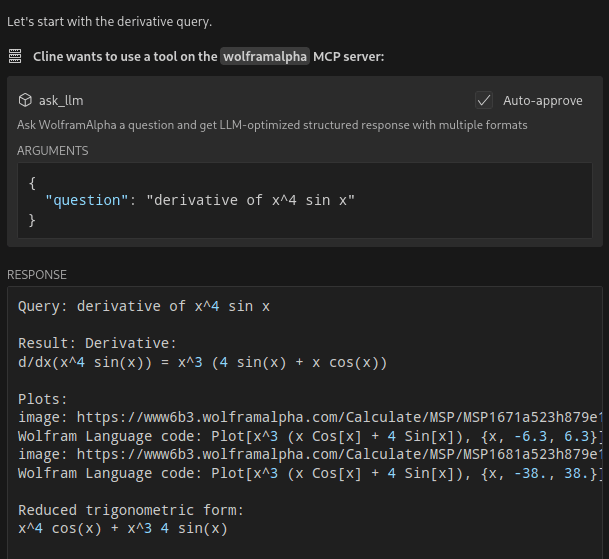 WolframAlpha MCP Server Example 1