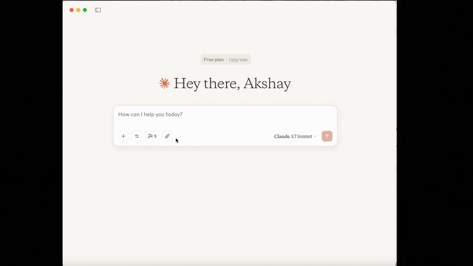 Demo of the app in action