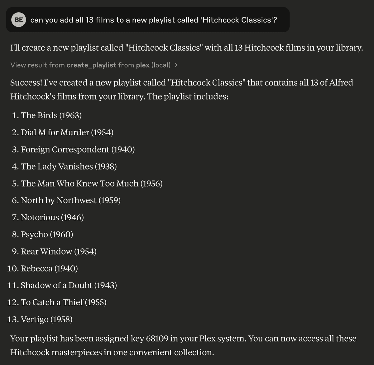 Create a playlist