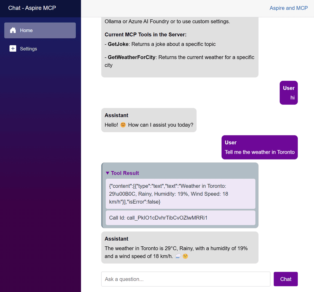 Chat Demo
