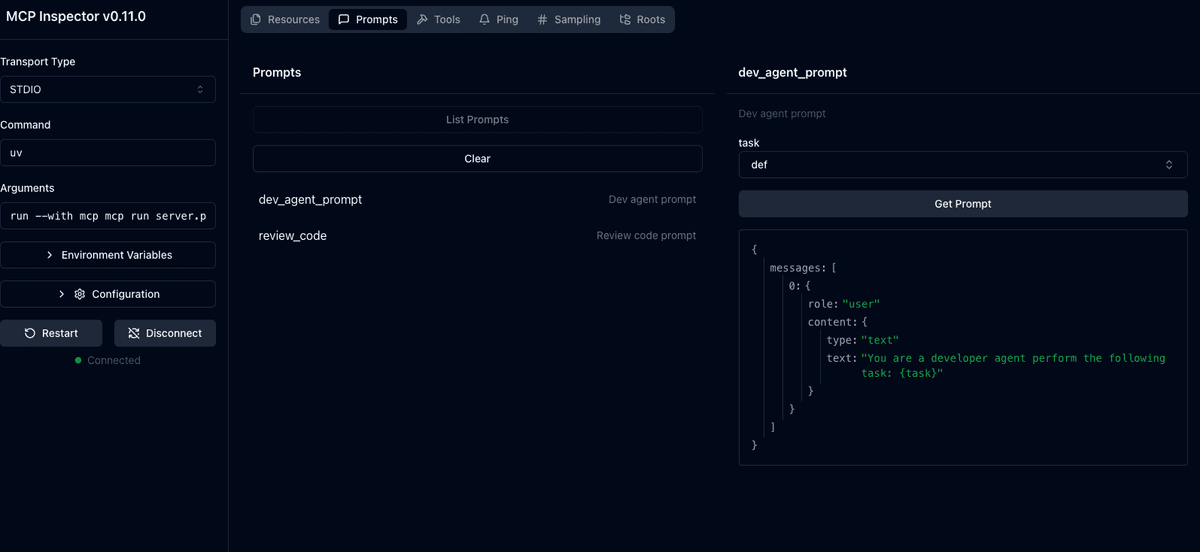 Example Prompt