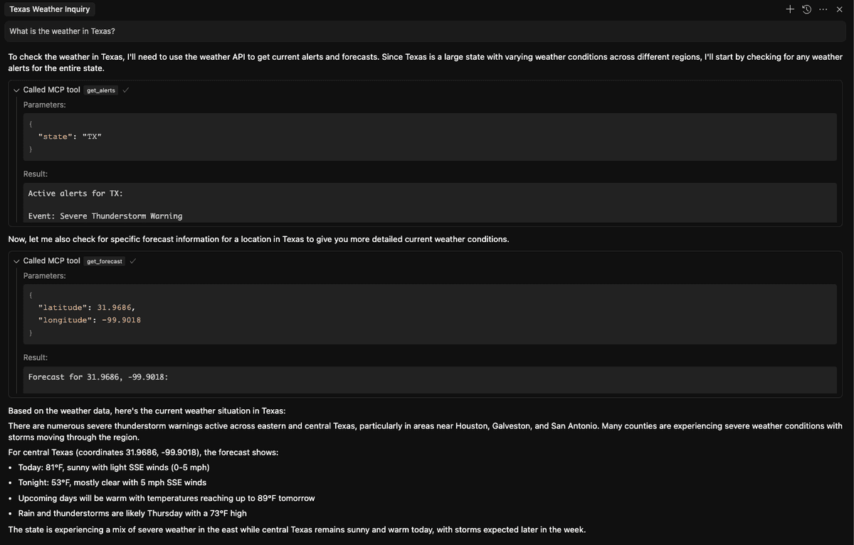 Chat Interface