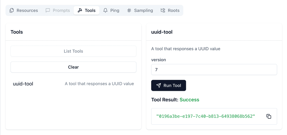 Inspector Web page
