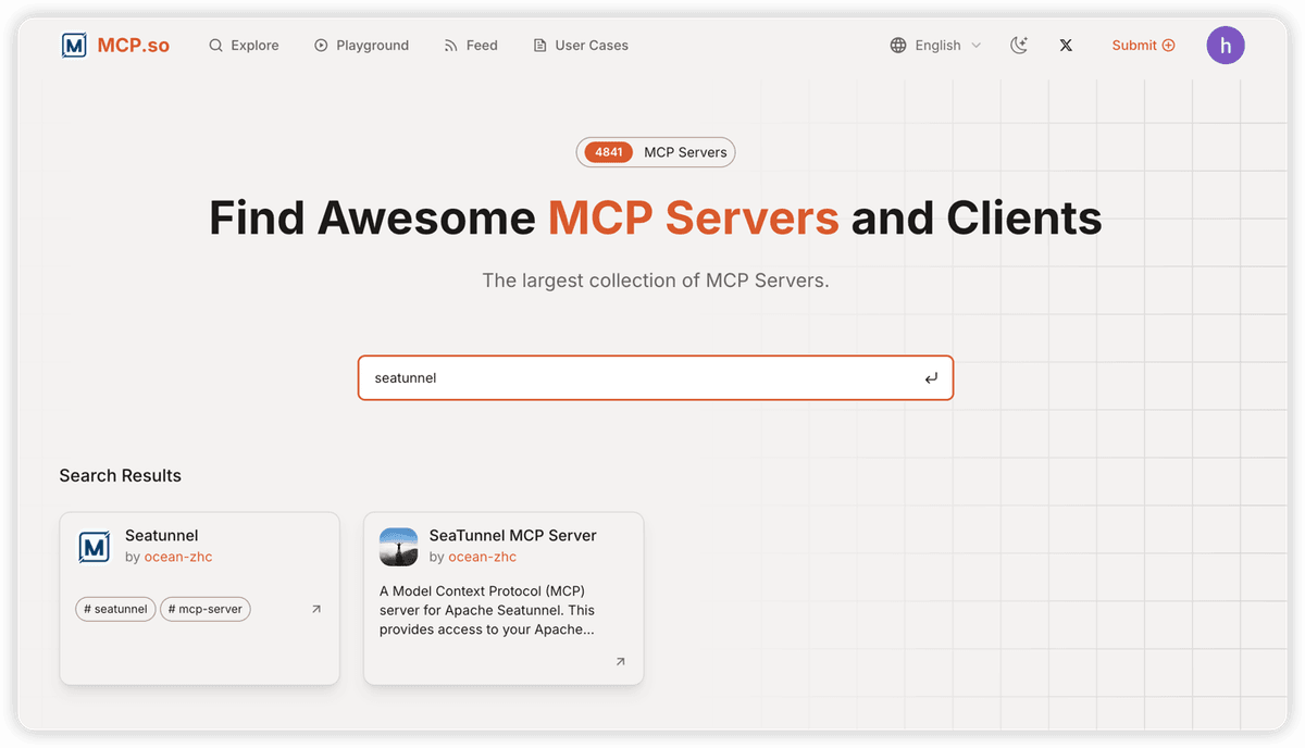 SeaTunnel MCP Server