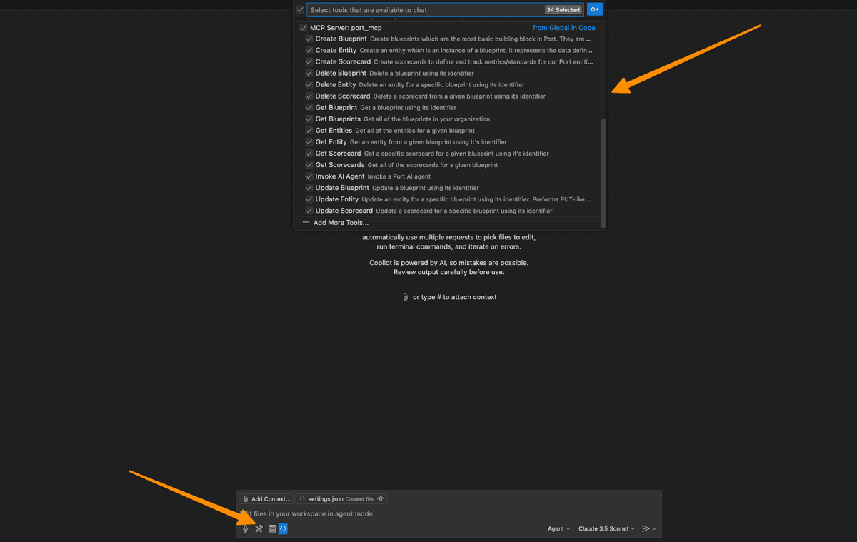 VS Code MCP Tools