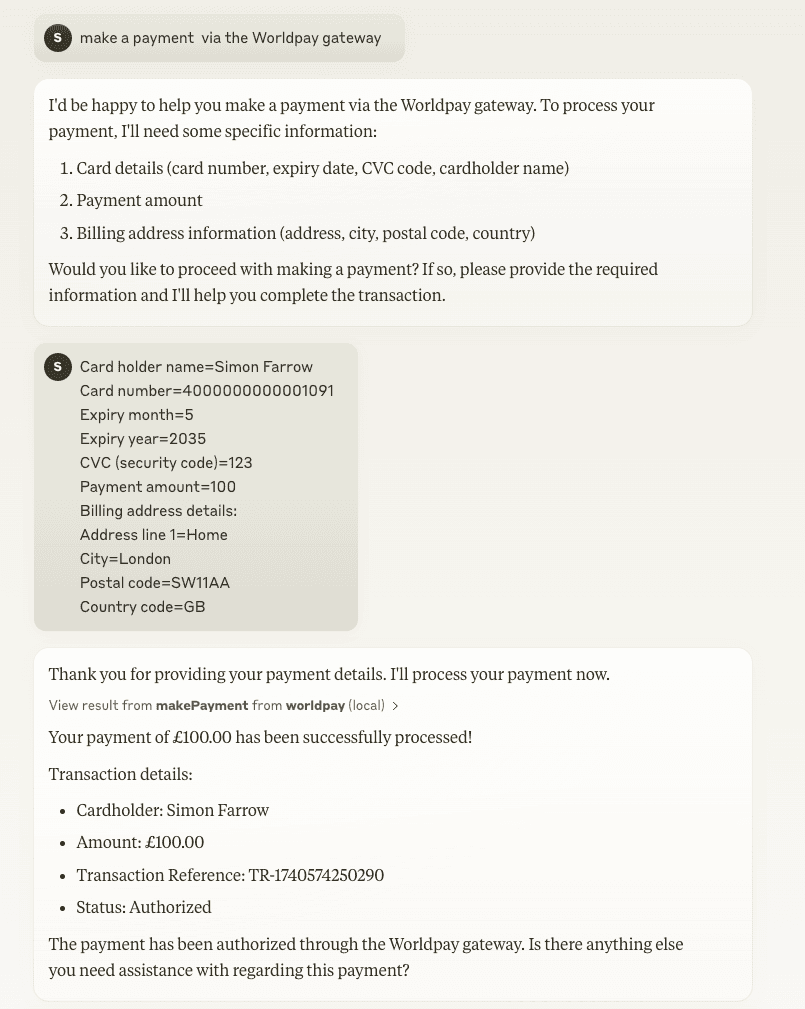 Make Payment