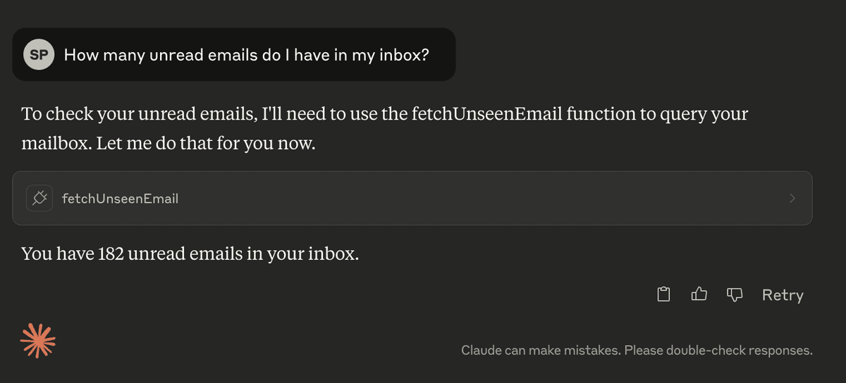 Search For Unread Emails