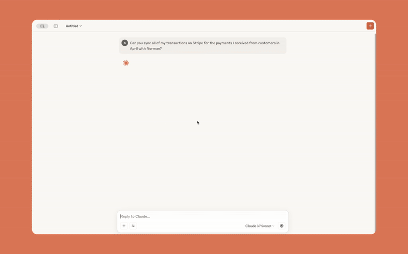 Syncing Stripe payments with Norman