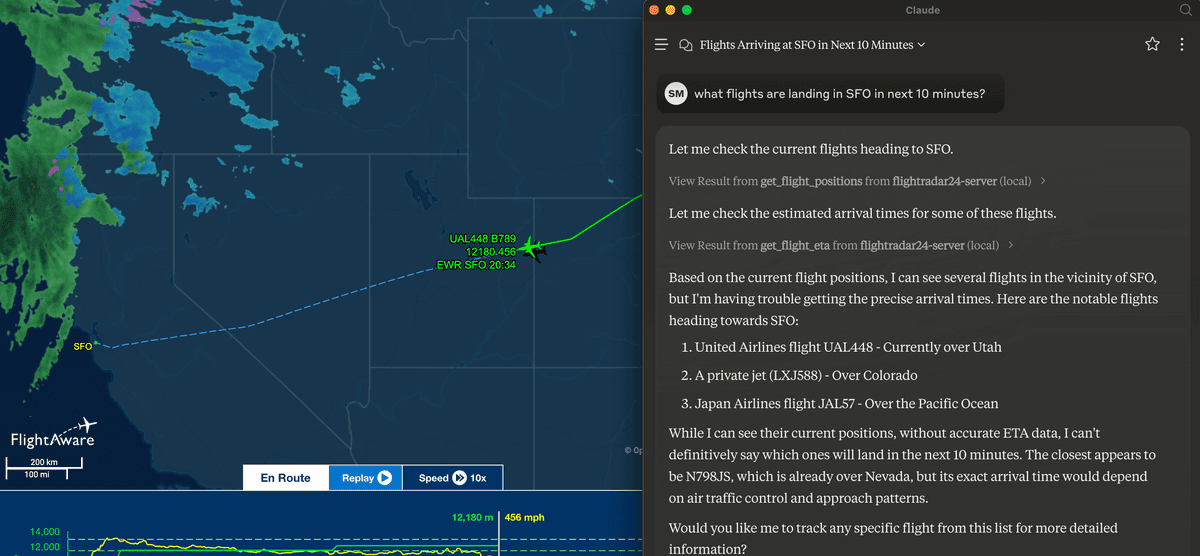 Anthropic Claude MCP Hackathon - FlightRadar24 MCP server