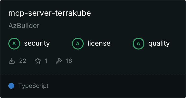Terrakube Server MCP server