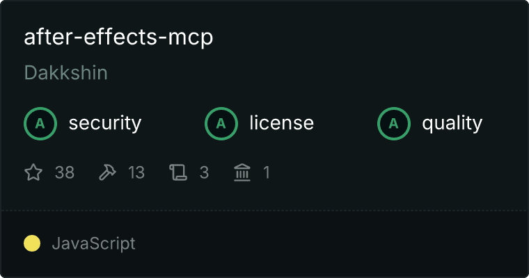 mcp-after-effects MCP server