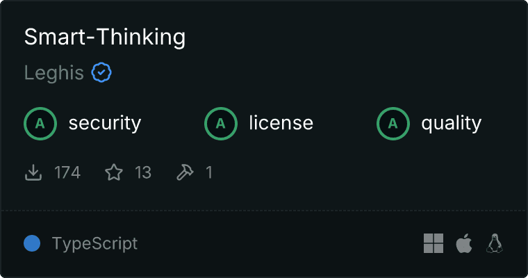 Smart-Thinking MCP server