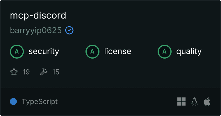MCP-Discord MCP server