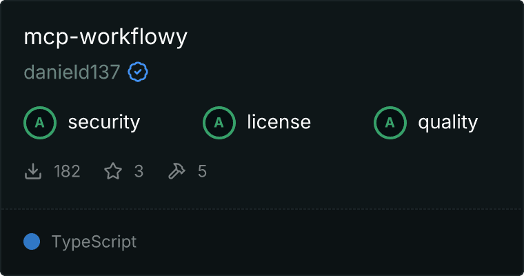 mcp-workflowy MCP server