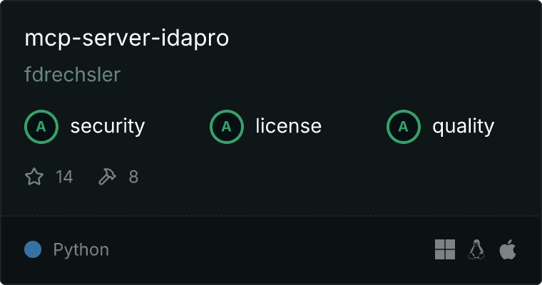 IDA Pro Server MCP server