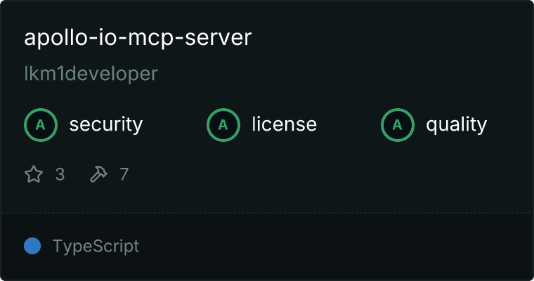 Apollo.io Server MCP server
