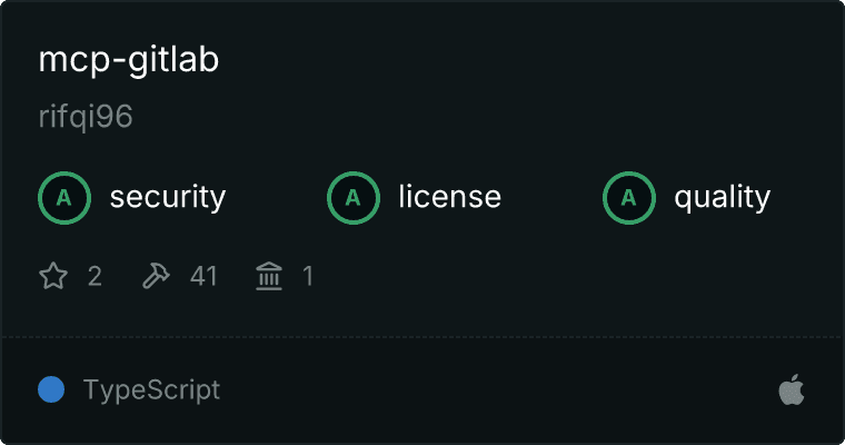 GitLab Server MCP server