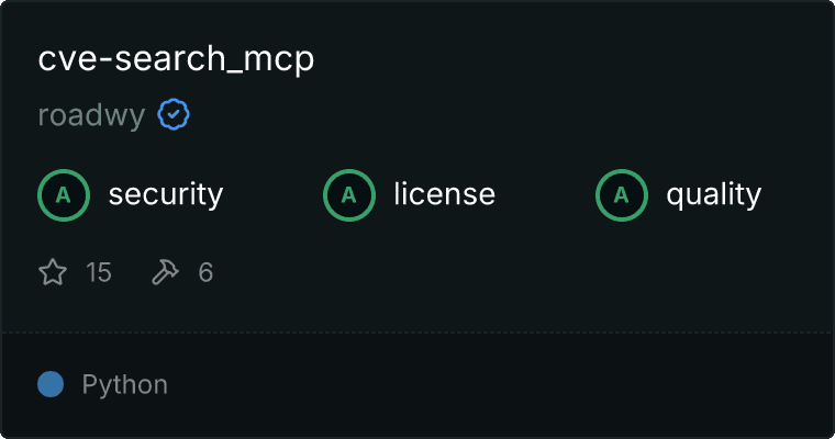 cve-search_mcp MCP server