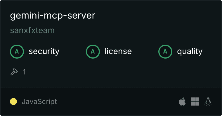 Gemini Image Generation Server MCP server