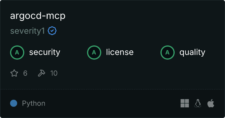 argocd-mcp MCP server