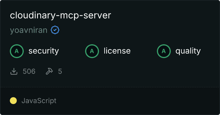 cloudinary-mcp-server MCP server