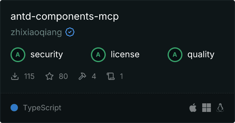 antd-components-mcp MCP server