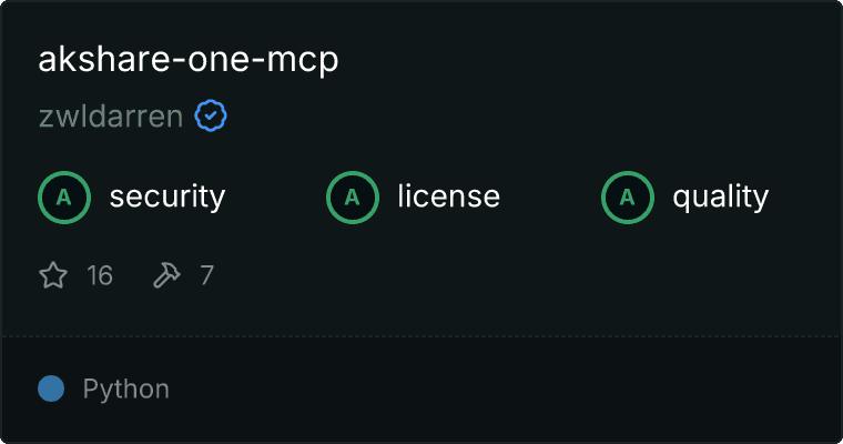 akshare-one-mcp MCP server