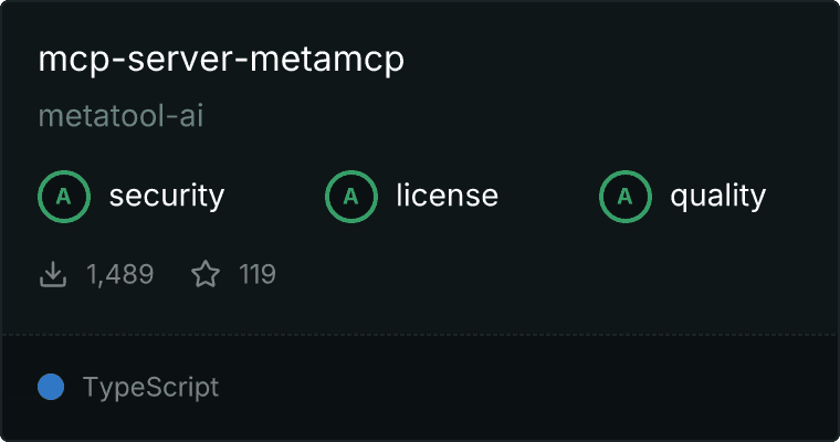 MetaServer MCP server
