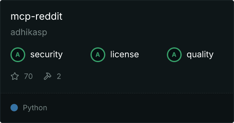 mcp-reddit MCP server