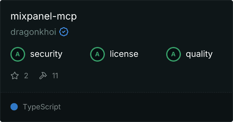 mixpanel MCP server
