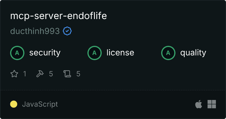 EOL Server MCP server