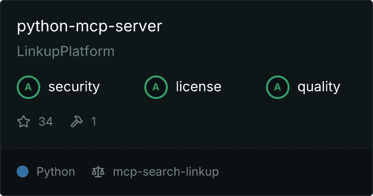 mcp-search-linkup MCP server