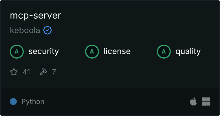 Keboola Explorer Server MCP server