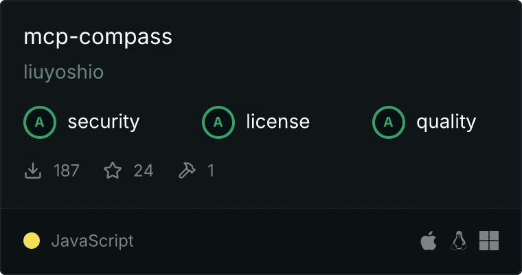 Compass MCP server