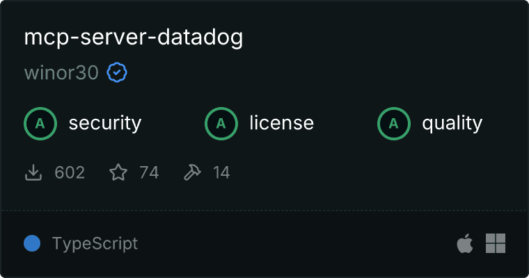 mcp-server-datadog MCP server