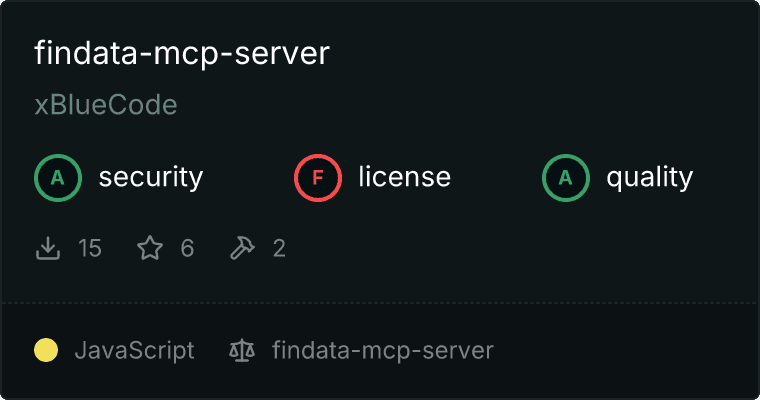 findata-mcp-server MCP server