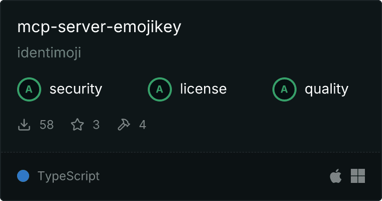 emojikey-server Server MCP server