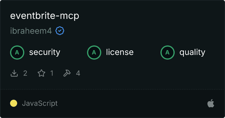 Eventbrite Server MCP server