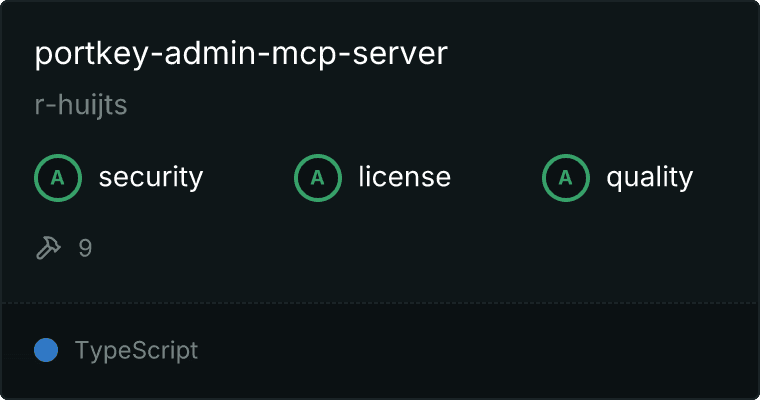 Portkey Server MCP server