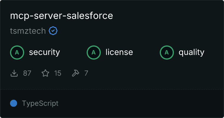 Salesforce Server MCP server