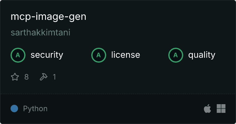 Image Generation Server MCP server