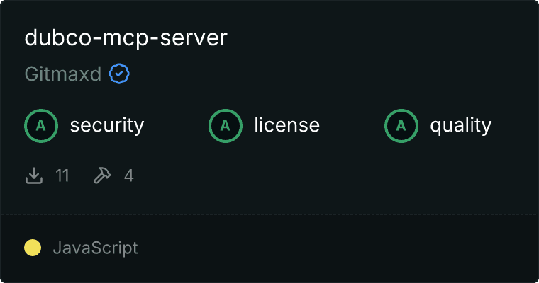 Dub.co Server MCP server