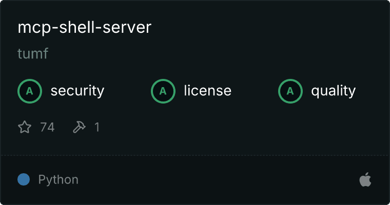 mcp-shell-server MCP server