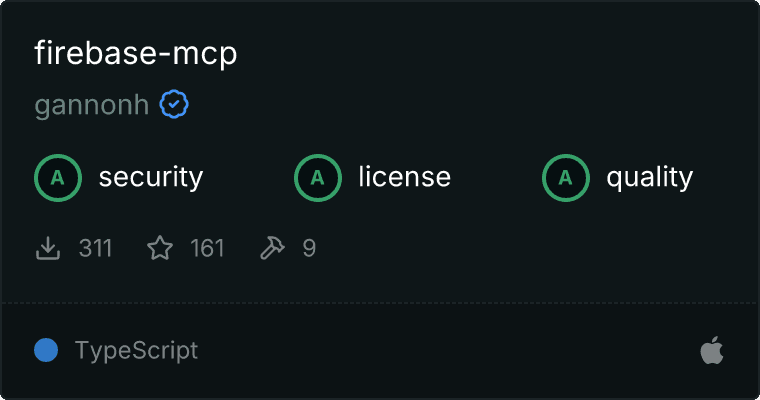 Firebase MCP server